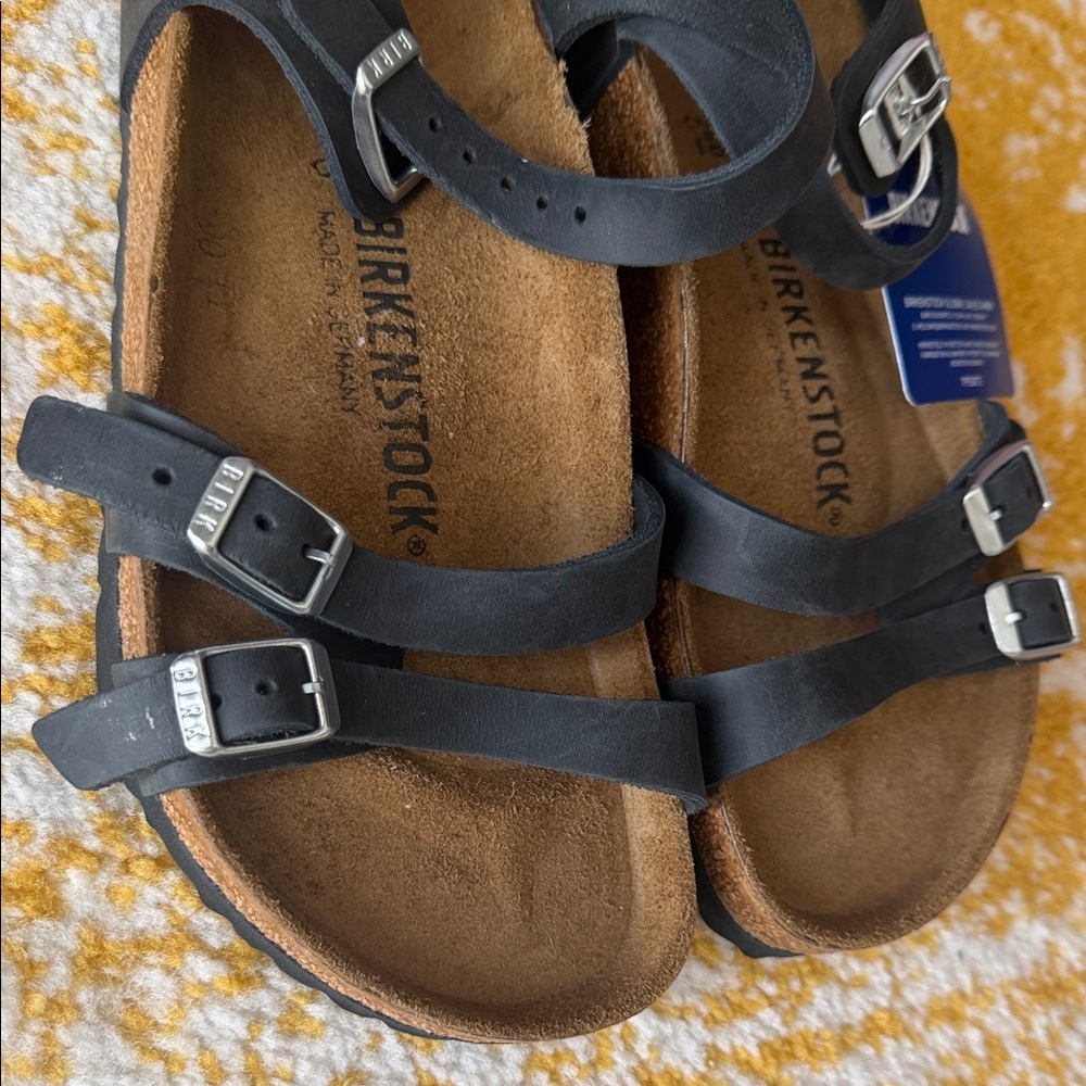 Birkenstock Womens  Dark Gray Sandals - Picture 3 of 3